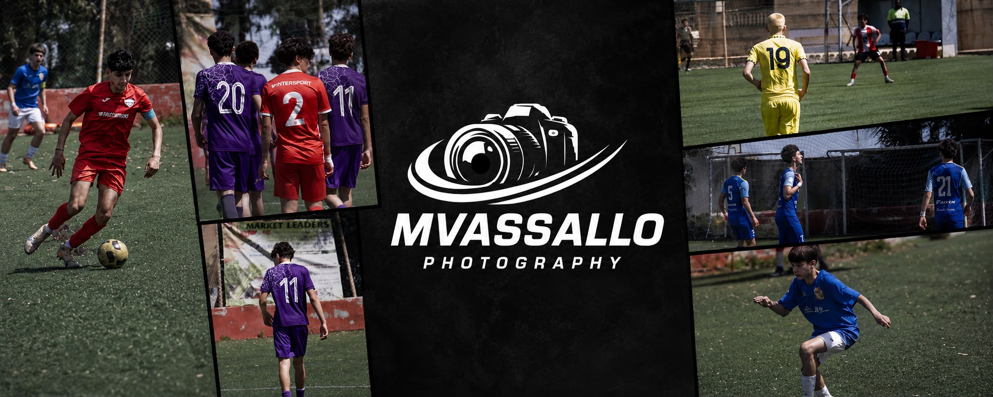 Mvassallophotography — collage of matchday football photographs